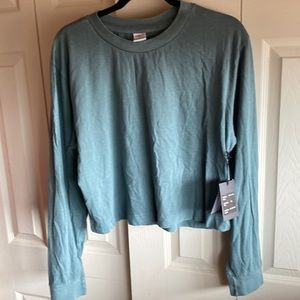 J.O. & Co Long Sleeve 💯 % Cotton Top Size -Large